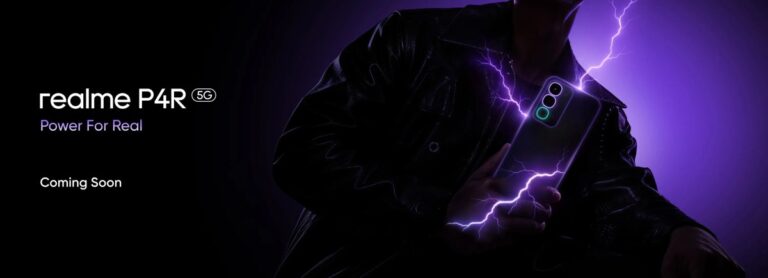 Realme commence à teaser le P4R 5G avant son lancement