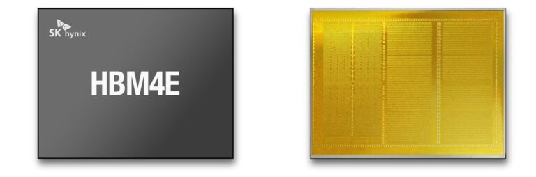 SK hynix expédie des échantillons de sa mémoire HBM4E : 16 Gbit/s par broche, capacité de 48 Go par pile de 12 couches