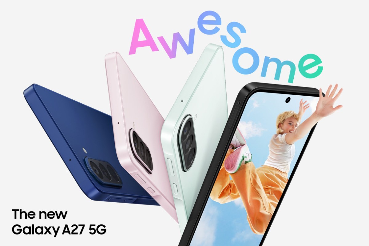 Samsung Galaxy A27 répertorié sur le site officiel
