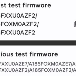 Samsung travaille déjà sur les versions du firmware du Galaxy A18