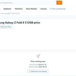 Voici quand les Samsung Galaxy Z Fold8, Fold8 Ultra et Flip8 pourraient être mis en vente