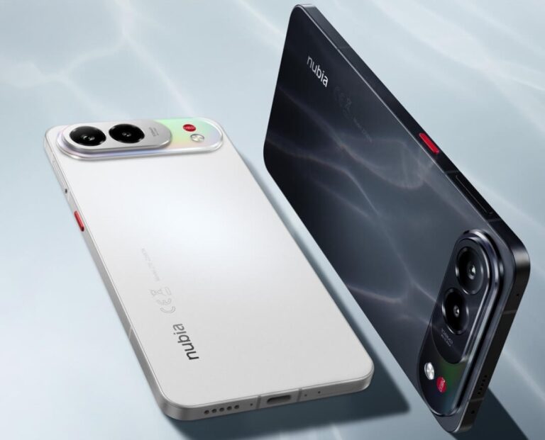 nubia Air Pro répertorié en ligne avec un appareil photo 108MP et un boîtier mince de 5,99 mm
