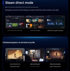 RedMagic Gaming Tablet 5 Pro propose une émulation PC avec prise en charge Steam