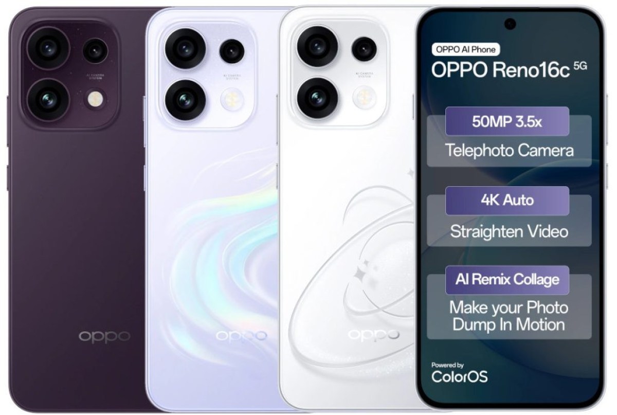 Oppo Reno16 et Reno16c font leurs débuts en Inde, Oppo Bubble suit