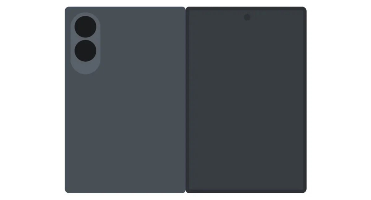 Image divulguée du Samsung Galaxy Z Fold8