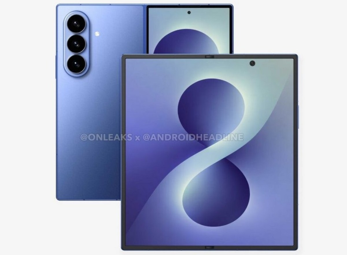 Fuite du rendu du Samsung Galaxy Z Fold8 Ultra