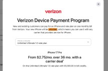 Détails contradictoires sur les programmes de paiement des appareils de T-Mobile et Verizon