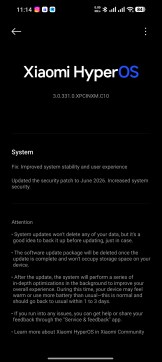 Xiaomi 17 est mis à jour vers Android 17 (merci de l'avoir envoyé !)