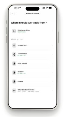 Vous pouvez utiliser une variété d'autres appareils en plus d'un anneau Ultrahumain