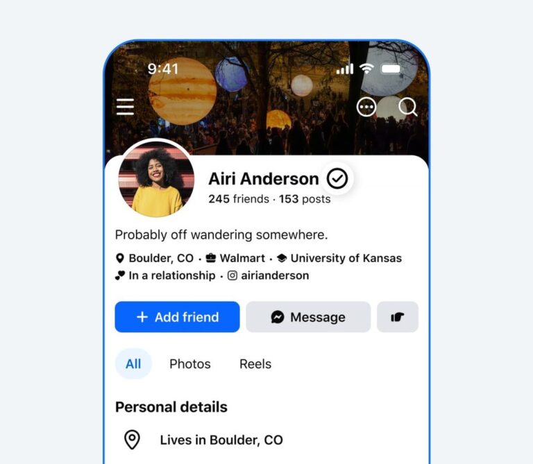 Facebook Verified est un nouveau badge gratuit qui confirme qu&rsquo;il y a une vraie personne derrière un compte