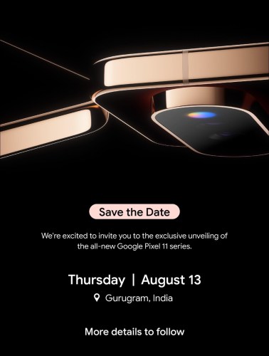 Google commence à envoyer des invitations pour l&rsquo;événement de lancement de la série Pixel 11 en Inde