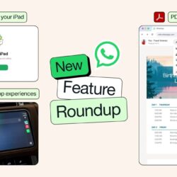 La mise à jour WhatsApp apporte la création de compte sur l&rsquo;iPad