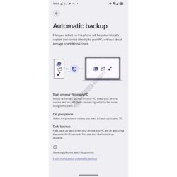 La prochaine fonctionnalité de sauvegarde automatique sur PC d&rsquo;Android exclut les appareils Samsung