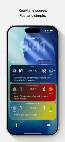 L&rsquo;application Apple Sports ajoute plus de football après la Coupe du monde