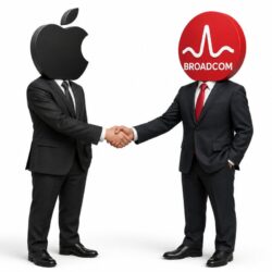 Le plus gros investissement manufacturier américain d&rsquo;Apple est officiel en partenariat avec Broadcom