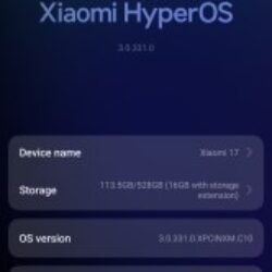 Les Xiaomi 17, 17 Ultra et 17T Pro reçoivent désormais la mise à jour Android 17