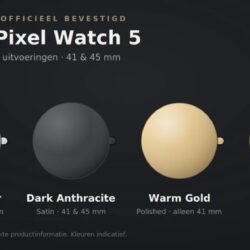 Les couleurs et les prix de la Pixel Watch 5 fuient avant le lancement