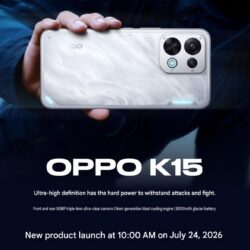 Oppo K15 sera lancé la semaine prochaine avec une batterie de 8 000 mAh et un ventilateur de refroidissement intégré