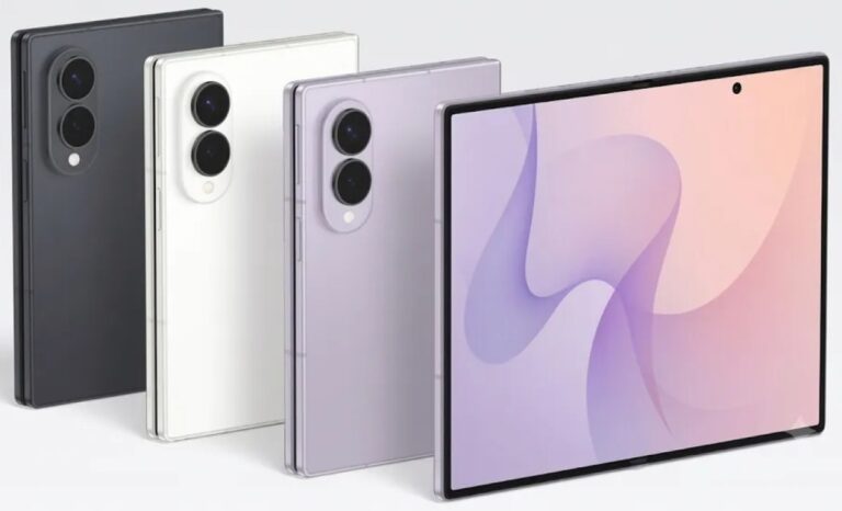 Plus de rendu de surface du Galaxy Z Fold8 (large) avant Unpacked