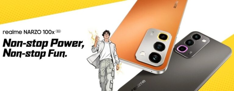 Realme Narzo 100x arrive avec un écran 144 Hz et une batterie de 8 000 mAh