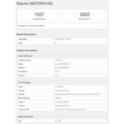 Redmi Note 17 vient peut-être d&rsquo;exécuter Geekbench, révélant son chipset et sa quantité de RAM