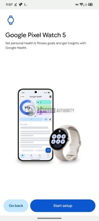 Google Pixel Watch 5 apparaît dans l'application Google Health