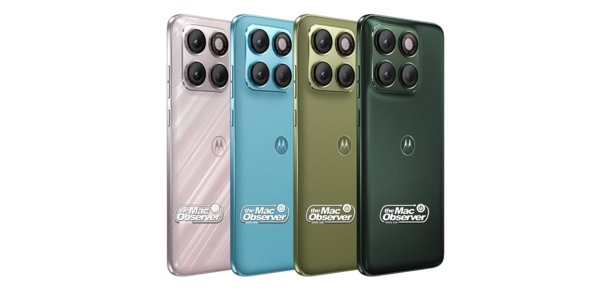 Il s'agit du Motorola Edge 70 Neo, les rendus divulgués montrent quatre couleurs