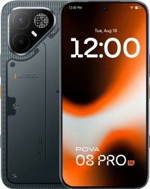 Le Tecno Pova 8 Pro est disponible en trois couleurs : Graphite Black