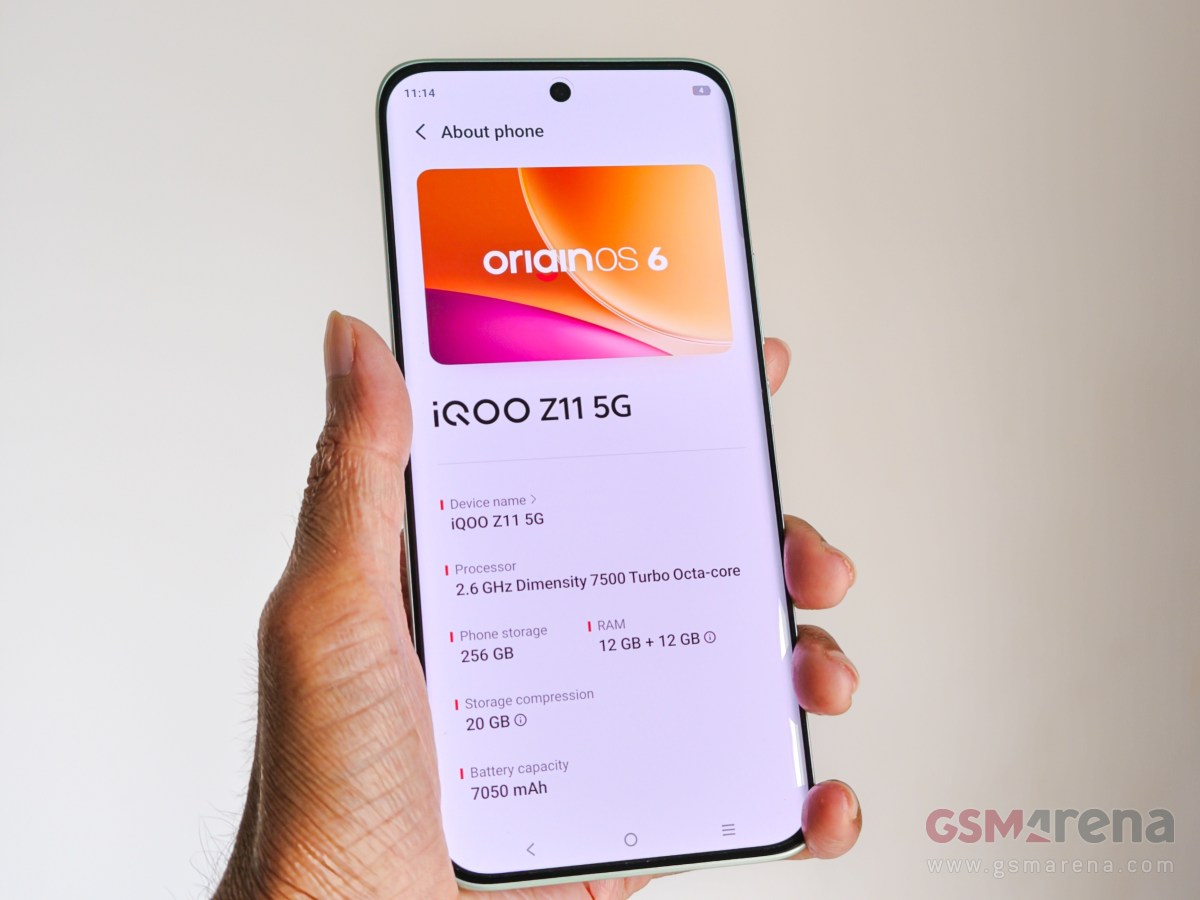 iQOO Z11 pratique