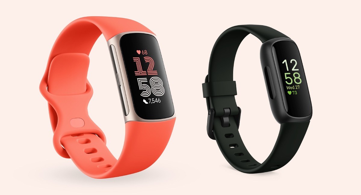 Fitbit Charge 6 (à gauche) et Fitbit Inspire 3 (à droite)