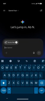 Aide sur l'appareil Gemini