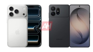 Samsung Galaxy S27 Ultra contre Galaxy S26 Ultra (à gauche) et iPhone 17 Pro Max (à droite)