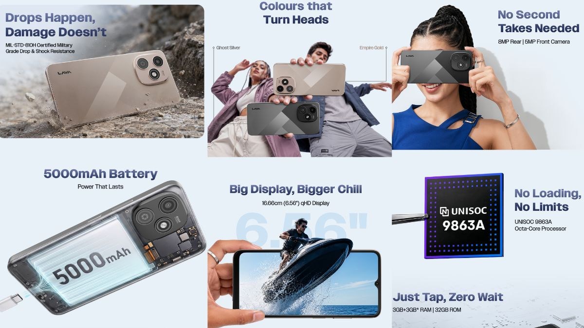 Lava Bold N4 Lite fait ses débuts avec un écran de 6,56 pouces et une batterie de 5 000 mAh