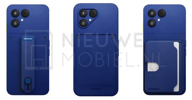 Des images divulguées montrent le Fairphone 6+ en bleu cobalt