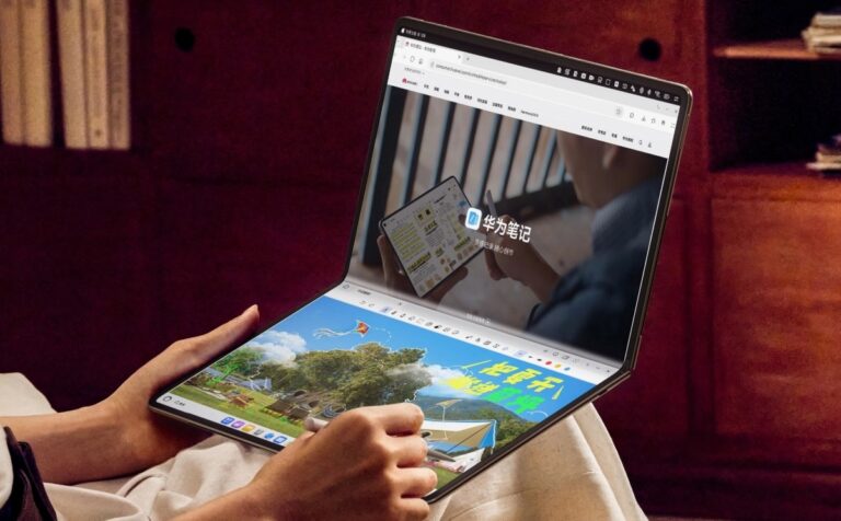 Huawei dévoile le MateBook Fold 2026 avec le SoC Kirin X90 Plus