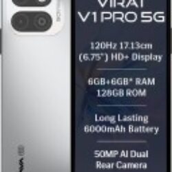 Lancement de Lava Virat V1 Pro 5G avec écran 120 Hz, batterie 6 000 mAh, prix bas