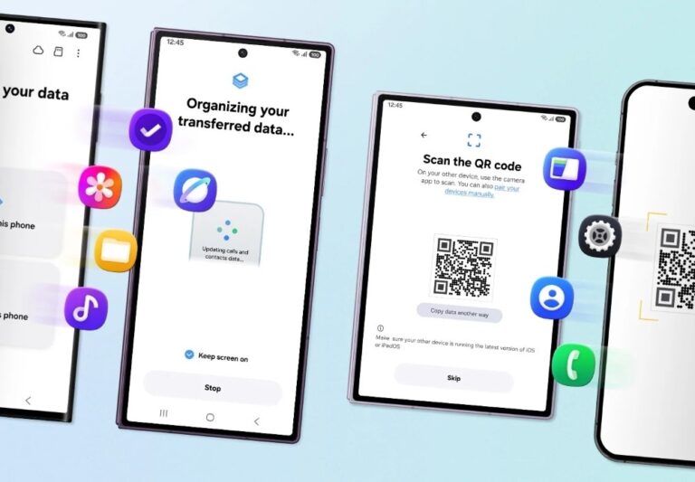 Le Smart Switch mis à jour de Samsung est plus facile à utiliser et copie plus de données