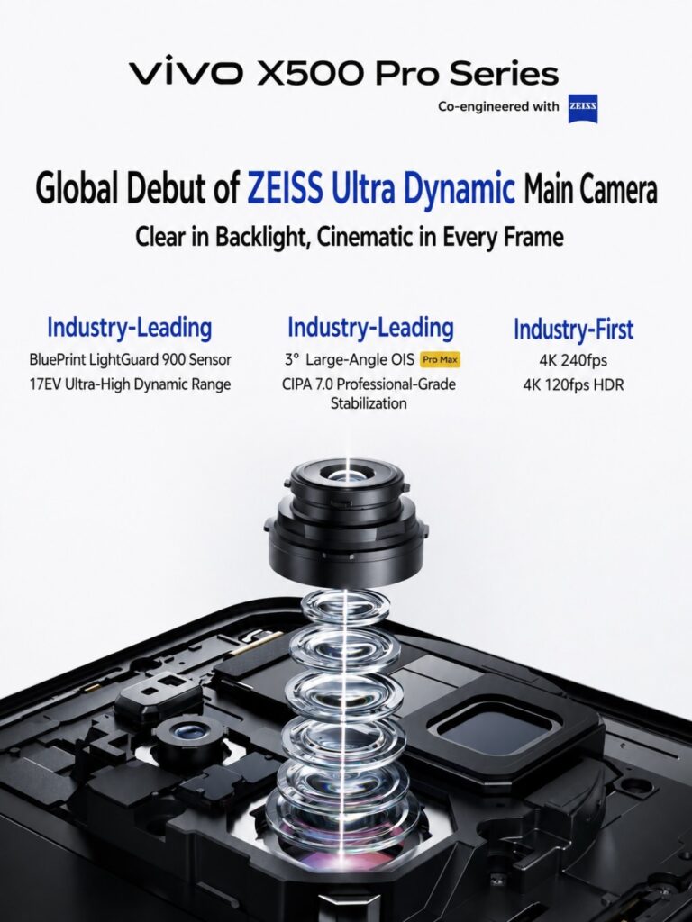 Le lancement de la série Vivo X500 est confirmé en septembre
