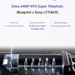 Les téléobjectifs vivo X500 Pro et Pro Max officiellement détaillés