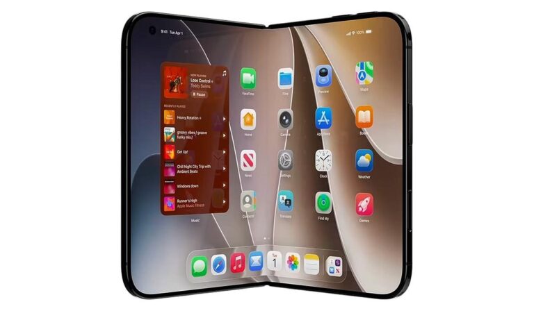 L&rsquo;iPhone pliable de troisième génération serait doté d&rsquo;écrans plus grands