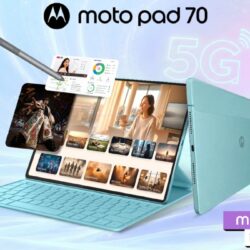 Motorola Moto Pad 70 annoncé : écran 12,1&Prime; 90 Hz, connectivité 5G et batterie 10 200 mAh