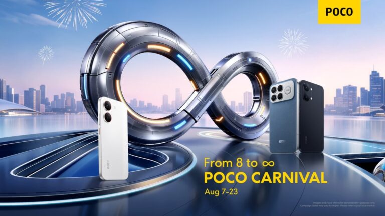 POCO Carnival 2026 célèbre huit ans d&rsquo;innovation audacieuse, du 8 au ∞