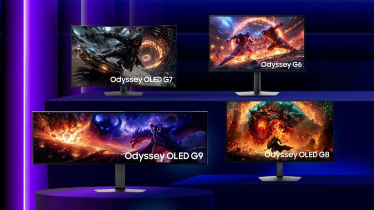 Samsung dévoile un moniteur de jeu OLED incurvé de 49 pouces à 360 Hz, ainsi qu&rsquo;un moniteur LCD IPS de 27 pouces à 1 100 Hz