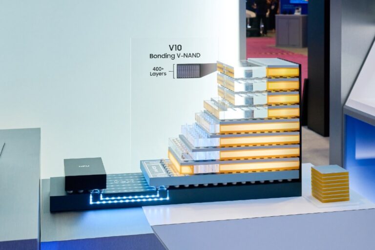Samsung présente le stockage BV-NAND V10 rapide et efficace, zHBM pour les accélérateurs d&rsquo;IA