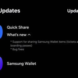 Samsung vous permet désormais d&rsquo;envoyer des éléments Samsung Wallet via Quick Share
