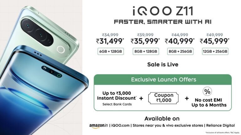 iQOO Z11 est en vente en Inde