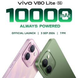 vivo V80 Lite avec batterie de 10 000 mAh fera ses débuts le 3 septembre