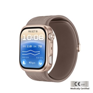 Montre D3 en Moka Gold et Noir