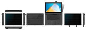 L'ordinateur portable Oukitel RG14-P dispose d'un panneau solaire et d'une batterie remplaçable à chaud