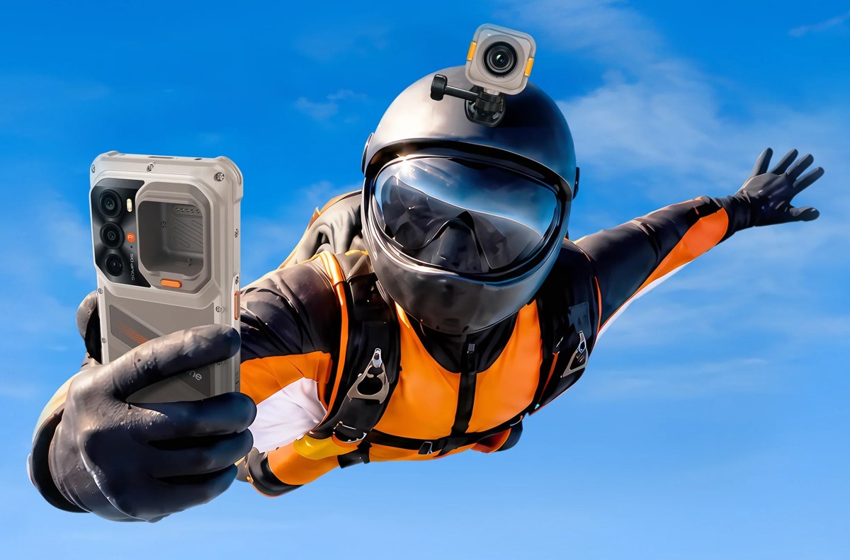 Le smartphone RugOne Xsnap 7 Pro dispose d'une caméra amovible